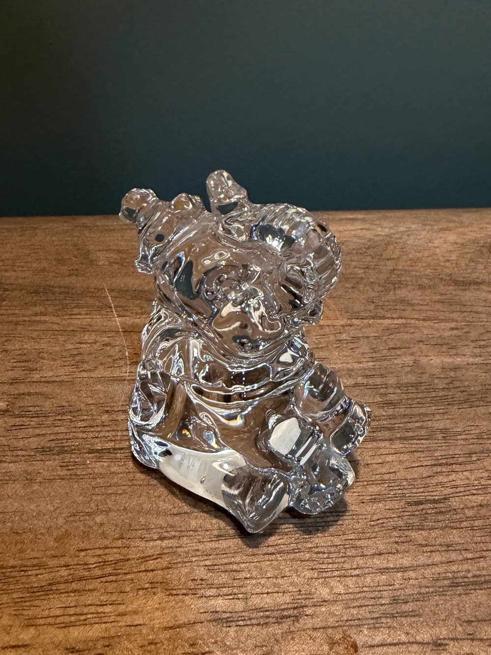 Princess House Crystal Treasures Rocking Circus Elephant – 24% Lead Crystal